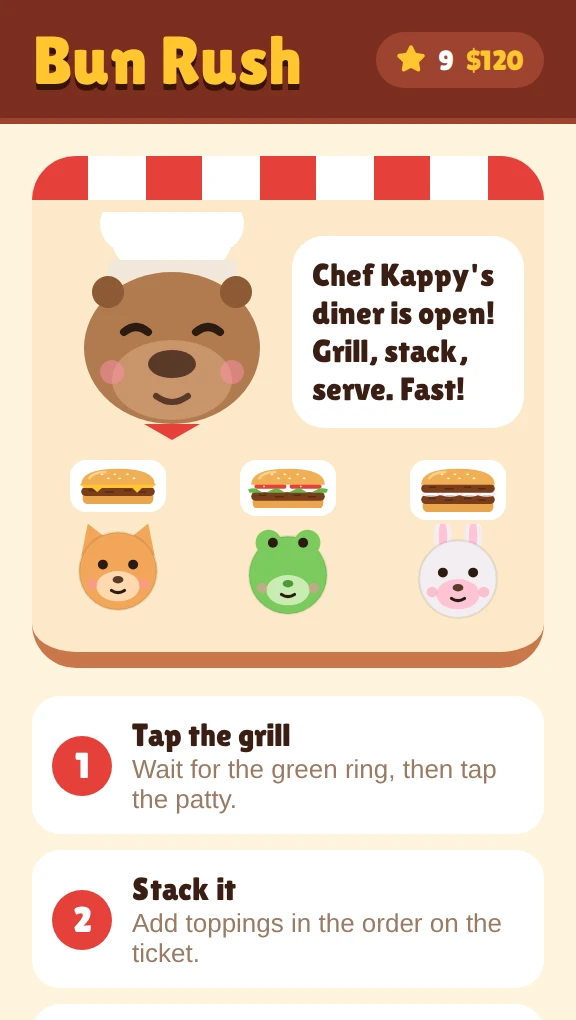 Bun Rush screenshot 1