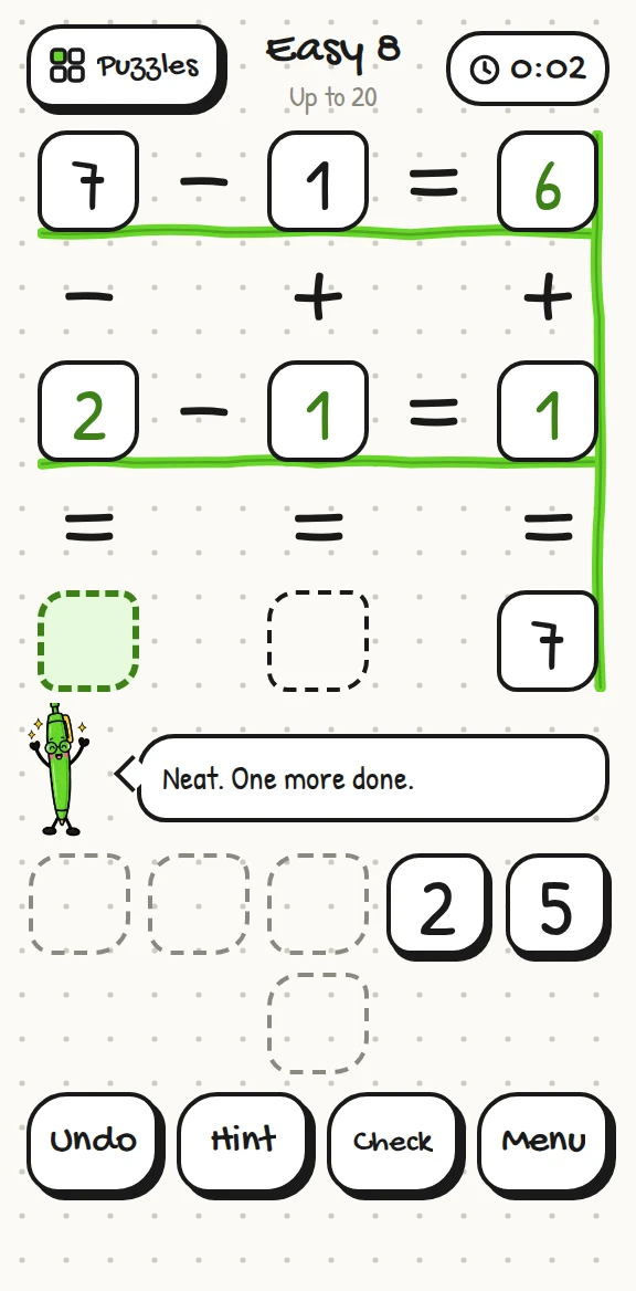 Bea's Crossmath screenshot 2