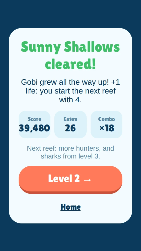 Gobble Reef screenshot 3
