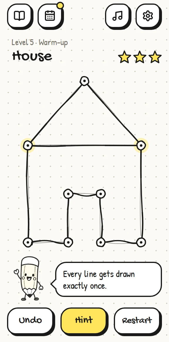 One-stroke Doodle screenshot 2