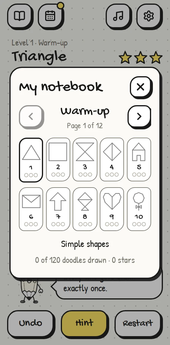 One-stroke Doodle screenshot 3