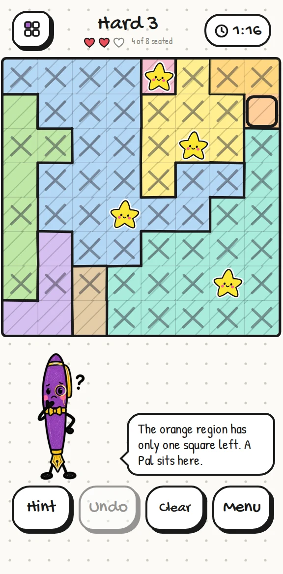 Pen Pals Seats screenshot 2