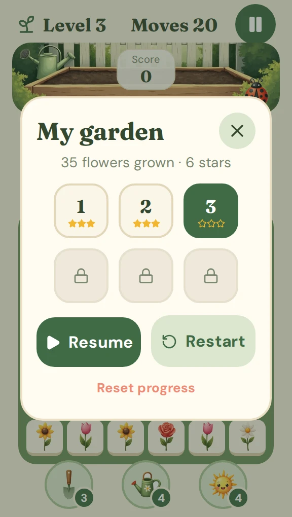 Tile Garden screenshot 3